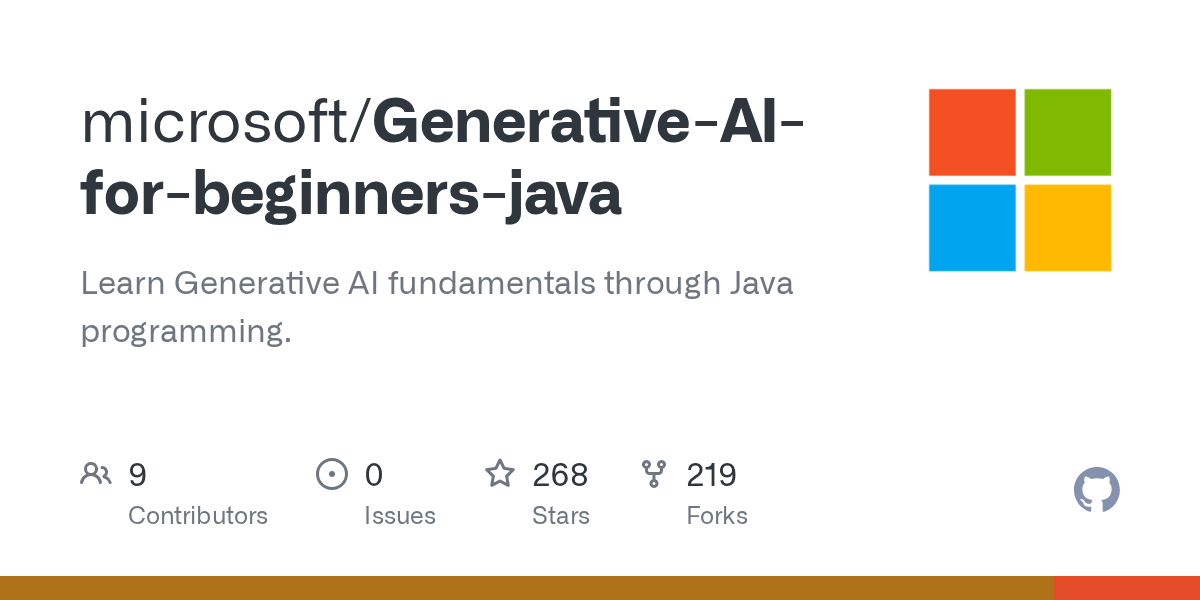 microsoft/Generative-AI-for-beginners-java